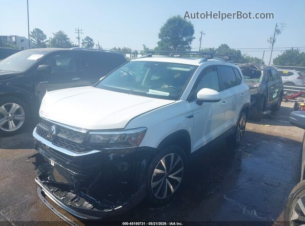 3VVPX7B24NM085366 2022 VOLKSWAGEN TAOS White წინა მარცხენა ხედი სამი მეოთხედიდან