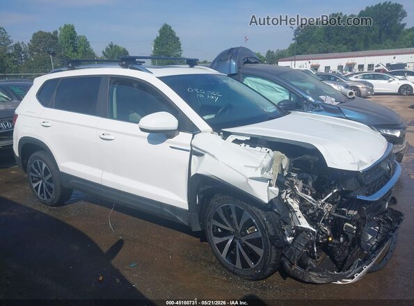 3VVPX7B24NM085366 2022 VOLKSWAGEN TAOS White უკანა სალონის ხედი