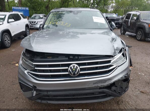 3VVRB7AX7PM036685 2023 VOLKSWAGEN TIGUAN Gray Vista del cuadro de instrumentos