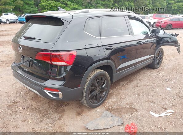 3VVRX7B22NM075296 2022 VOLKSWAGEN TAOS Black Հետևի աջ