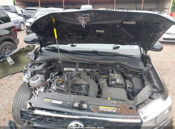 3VVRX7B22NM075296 2022 VOLKSWAGEN TAOS Black Հետևի տեսք