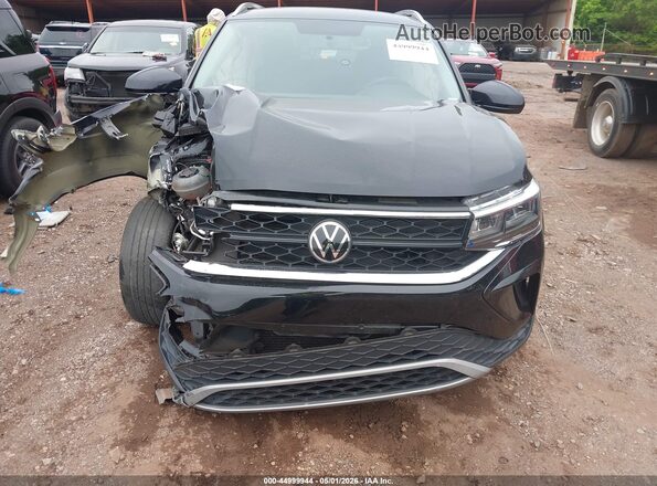 3VVRX7B22NM075296 2022 VOLKSWAGEN TAOS Black Դիմացի տեսք