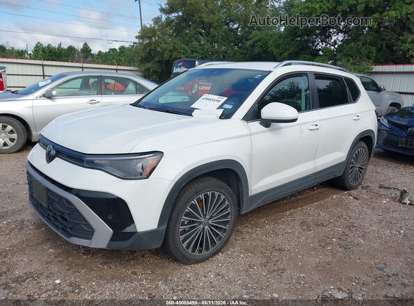 3VVSC7B27SM010596 2025 VOLKSWAGEN TAOS White Przód lewy