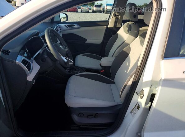 3VVSC7B28SM012891 2025 VOLKSWAGEN TAOS White Widok wnętrza z przodu