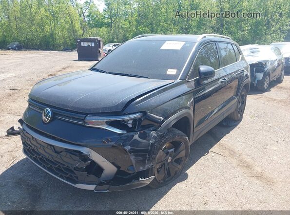 3VVSC7B29SM070914 2025 VOLKSWAGEN TAOS Черный Передняя левая четверть