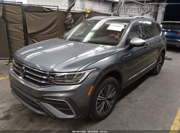 3VVTB7AX8RM226648 2024 VOLKSWAGEN TIGUAN Gray Առջևի ձախ երեք քառորդ տեսարան