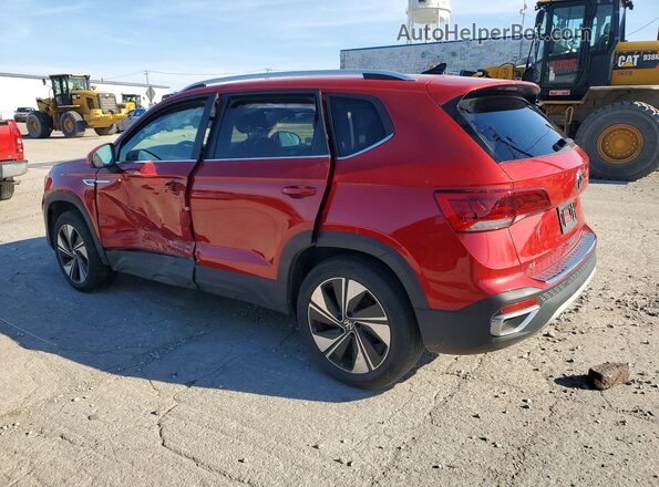 3VVUX7B26RM062180 2024 VOLKSWAGEN TAOS Burgundy Tył lewy