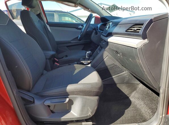 3VVUX7B26RM062180 2024 VOLKSWAGEN TAOS Burgundy Widok wnętrza z przodu