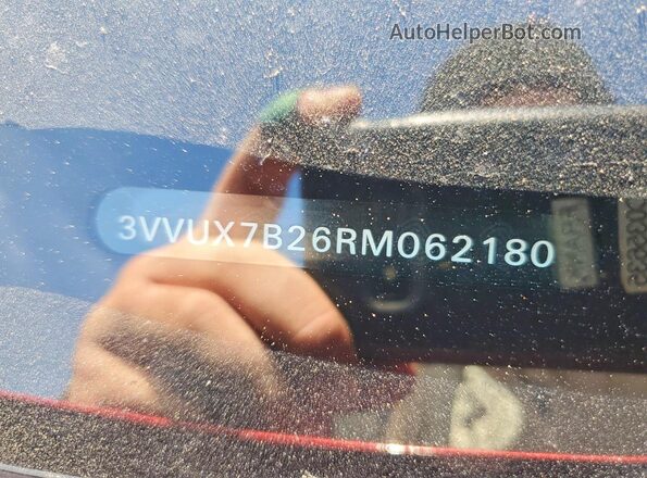 3VVUX7B26RM062180 2024 VOLKSWAGEN TAOS Burgundy Widok naklejki z numerem VIN