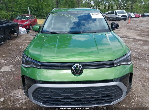 3VVVC7B20SM034543 2025 VOLKSWAGEN TAOS Green Սարքավորումների վահանակի տեսք