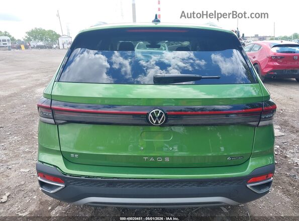 3VVVC7B20SM034543 2025 VOLKSWAGEN TAOS Green 