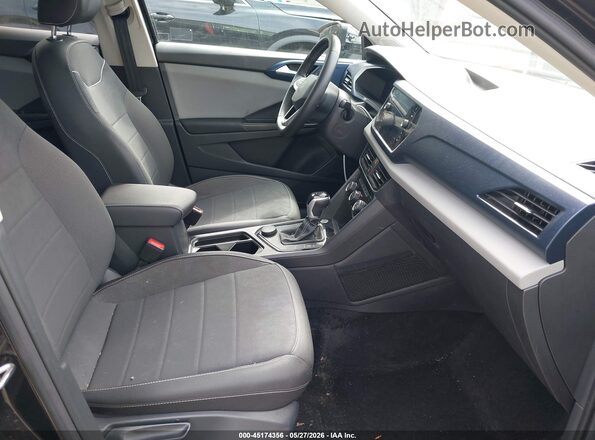3VVVX7B21PM359357 2023 VOLKSWAGEN TAOS Black Front interior view