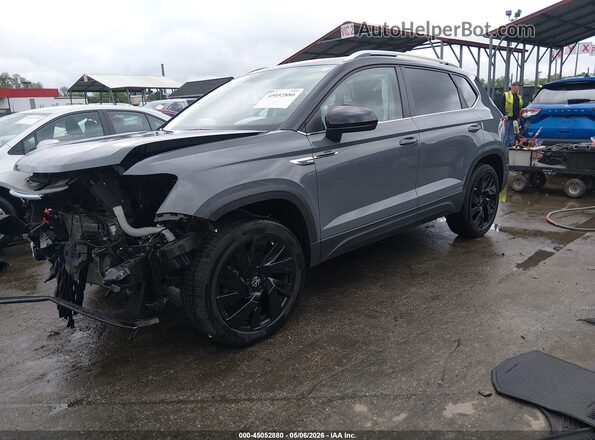 3VVVX7B23RM043932 2024 VOLKSWAGEN TAOS Черный Передняя левая четверть