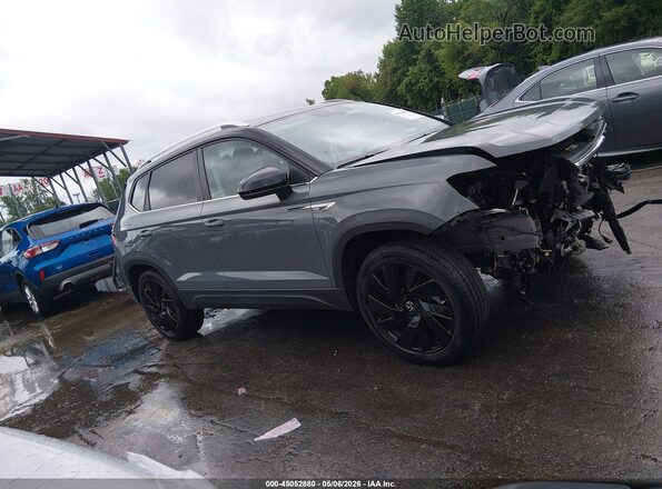 3VVVX7B23RM043932 2024 VOLKSWAGEN TAOS Черный Панорамный вид салона 360°