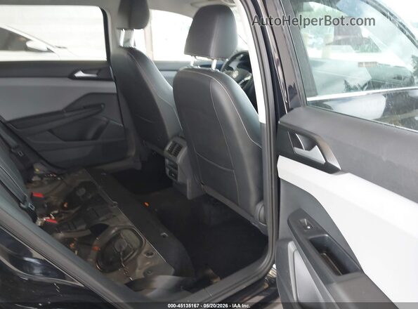 3VVYX7B26PM334290 2023 VOLKSWAGEN TAOS Black Widok naklejki z numerem VIN