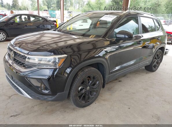 3VVYX7B26PM334290 2023 VOLKSWAGEN TAOS Black Przód lewy
