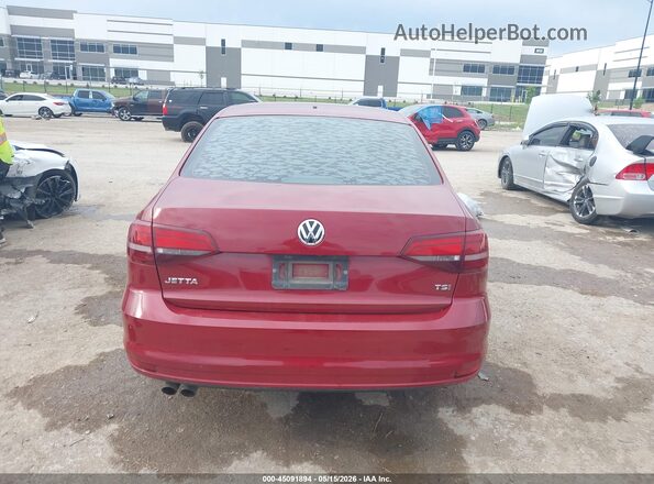 3VW167AJXHM396317 2017 VOLKSWAGEN JETTA Red 