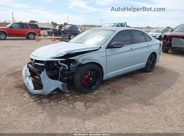 3VW1M7BU6TM018745 2026 VOLKSWAGEN JETTA Light Blue Vista tres cuartos delantera izquierda