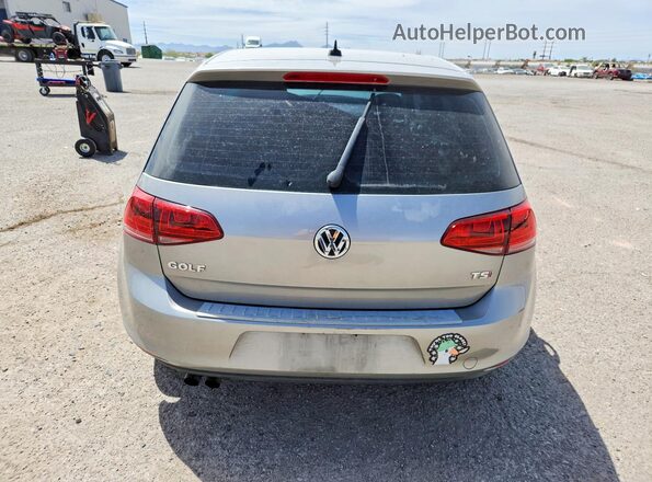 3VW217AU9HM010158 2017 VOLKSWAGEN GOLF Серебряный 