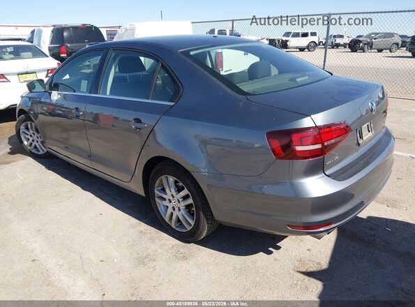3VW2B7AJ0HM344680 2017 VOLKSWAGEN JETTA Gray Задня ліва чверть