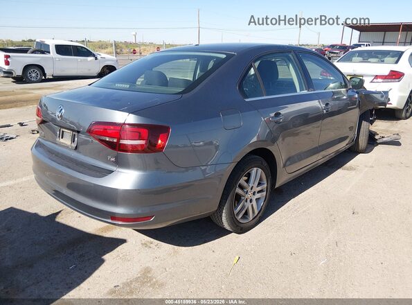 3VW2B7AJ0HM344680 2017 VOLKSWAGEN JETTA Gray Задня права чверть