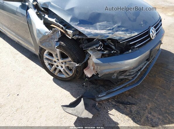3VW2B7AJ0HM344680 2017 VOLKSWAGEN JETTA Gray Вид спереду