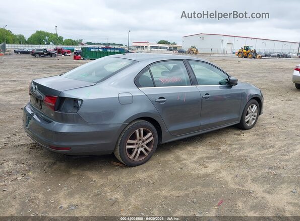 3VW2B7AJ5HM343055 2017 VOLKSWAGEN JETTA Gray Trasero derecho
