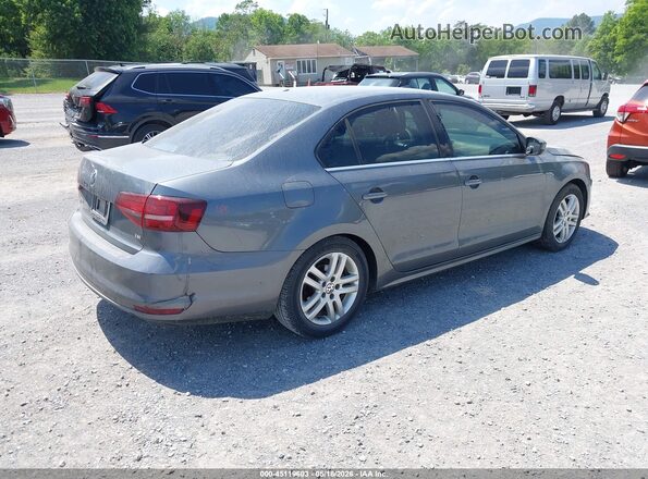 3VW2B7AJ8HM219491 2017 VOLKSWAGEN JETTA Gray Rear right