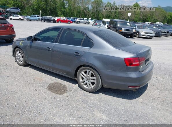 3VW2B7AJ8HM219491 2017 VOLKSWAGEN JETTA Gray Rear left