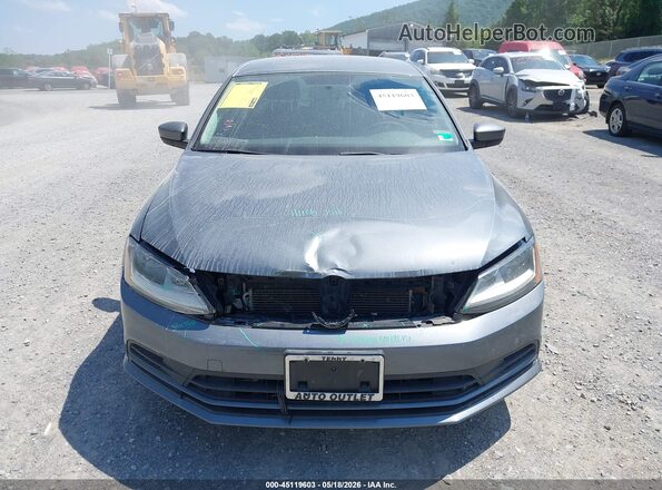3VW2B7AJ8HM219491 2017 VOLKSWAGEN JETTA Gray Rear interior view