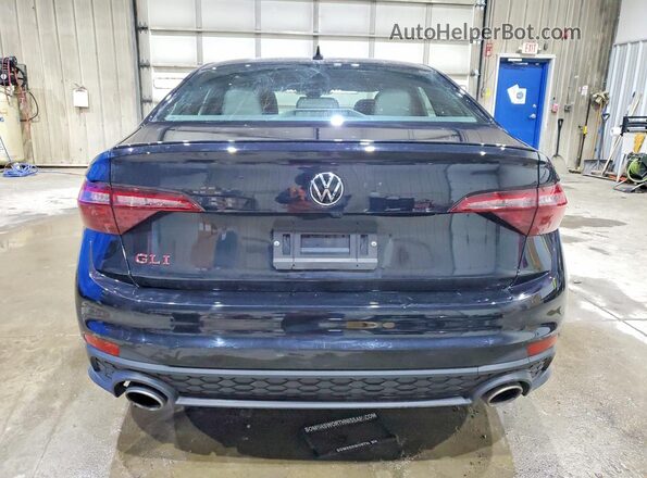 3VW2T7BU3RM091376 2024 VOLKSWAGEN JETTA Черный Вид сзади