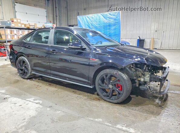 3VW2T7BU3RM091376 2024 VOLKSWAGEN JETTA Черный Передняя правая четверть