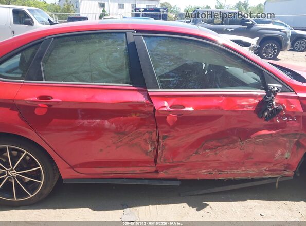 3VW2T7BU3SM025237 2025 VOLKSWAGEN JETTA Red უკანა სალონის ხედი