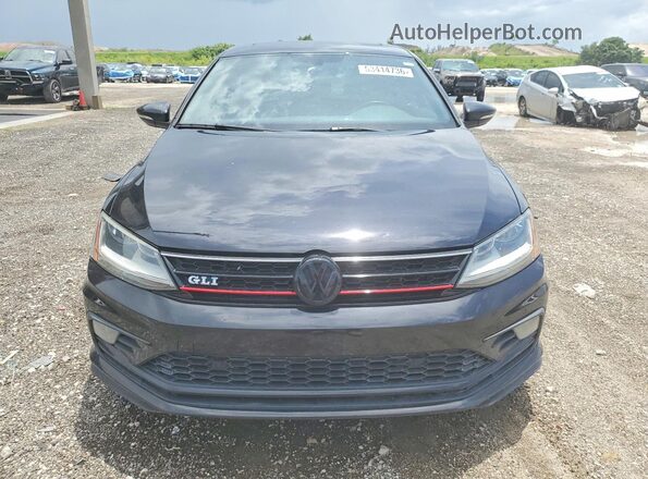 3VW4T7AJ0HM414202 2017 VOLKSWAGEN JETTA Black Вид спереду