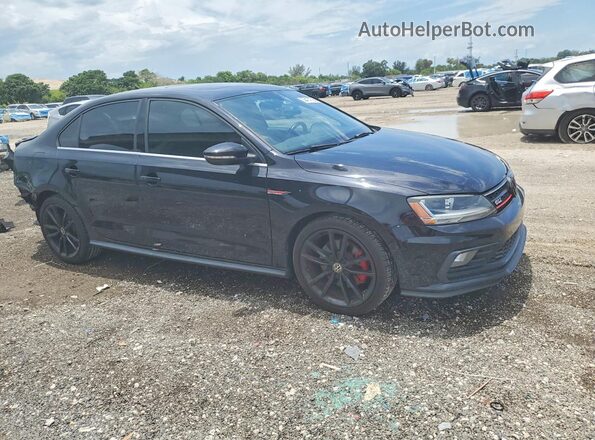 3VW4T7AJ0HM414202 2017 VOLKSWAGEN JETTA Black Передня права чверть