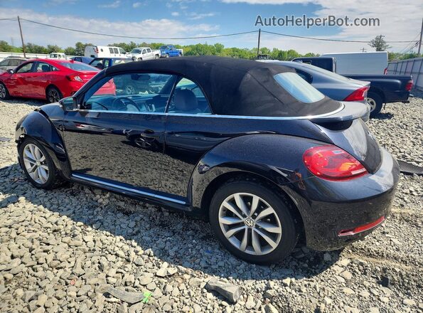 3VW517AT7HM813782 2017 VOLKSWAGEN BEETLE Черный Задняя левая четверть