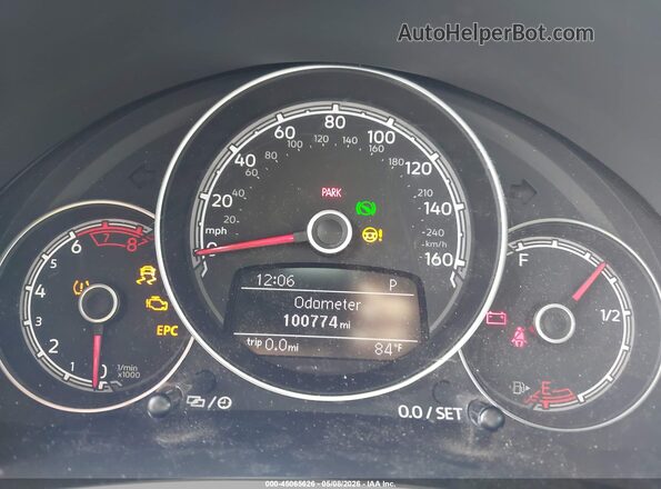 3VW517AT8HM822975 2017 VOLKSWAGEN BEETLE Blue Widok tylnych siedzeń