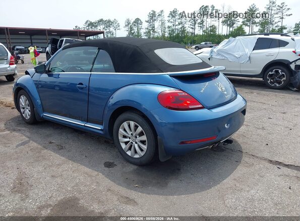 3VW517AT8HM822975 2017 VOLKSWAGEN BEETLE Blue Tył lewy