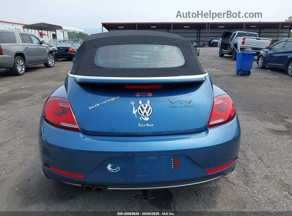 3VW517AT8HM822975 2017 VOLKSWAGEN BEETLE Blue 
