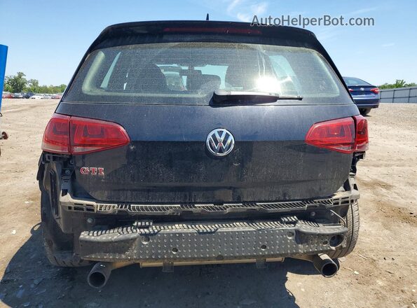 3VW547AU2HM048173 2017 VOLKSWAGEN GTI Black 