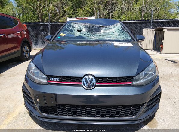 3VW547AU4JM286158 2018 VOLKSWAGEN GOLF Серый Вид щитка приборов