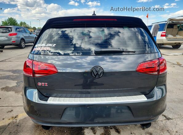 3VW547AU7HM026010 2017 VOLKSWAGEN GTI Charcoal 