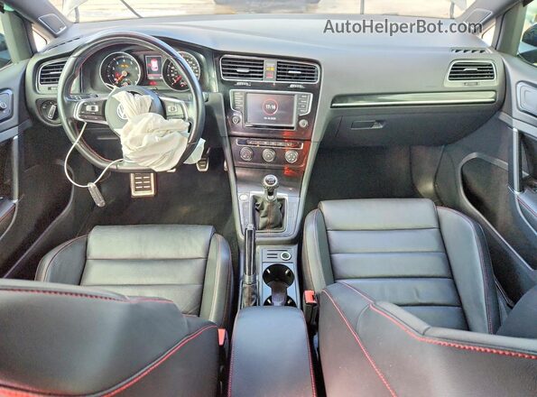 3VW547AU7HM026010 2017 VOLKSWAGEN GTI Charcoal 