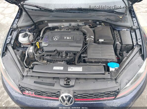 3VW547AU7HM044748 2017 VOLKSWAGEN GOLF Blue 