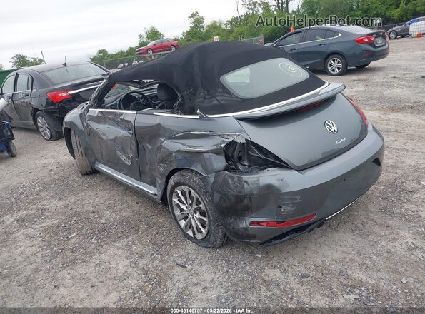 3VW5DAAT2JM502240 2018 VOLKSWAGEN BEETLE Gray 