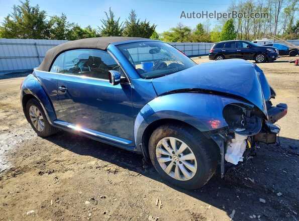 3VW5DAAT2KM506533 2019 VOLKSWAGEN BEETLE Blue 