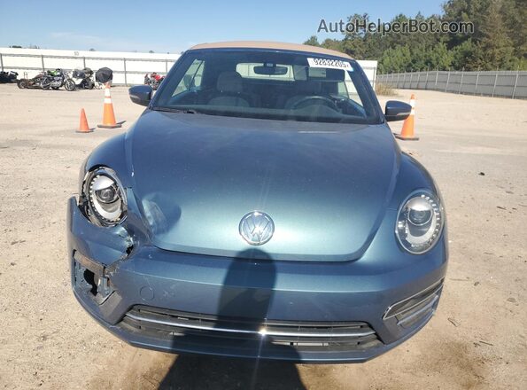 3VW5DAAT6JM503262 2018 VOLKSWAGEN BEETLE Green Դիմացի տեսք