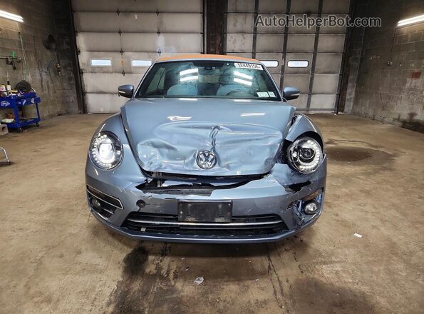 3VW5DAAT6KM510083 2019 VOLKSWAGEN BEETLE Blue 