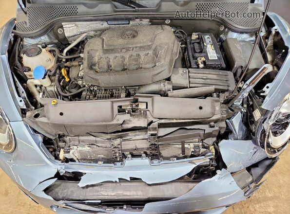 3VW5DAAT6KM510083 2019 VOLKSWAGEN BEETLE Blue 