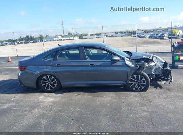 3VW5M7BU1RM045751 2024 VOLKSWAGEN JETTA Gray Սալոնի հետևի տեսք